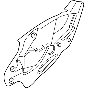 Ford BM5Z-5827458-A Shield - Water Splash
