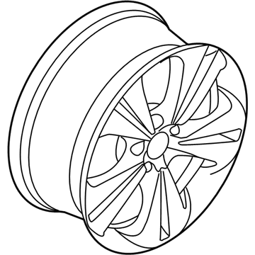 Ford DG1Z-1007-C Wheel Assembly