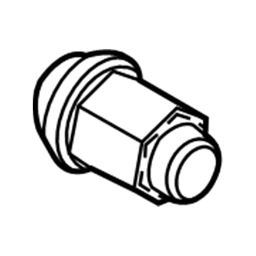 Ford 6L2Z-1012-BA Nut - Wheel