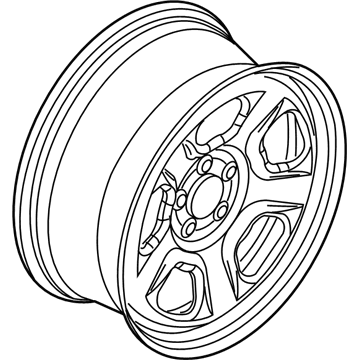 Ford DG1Z-1015-A Wheel Assembly
