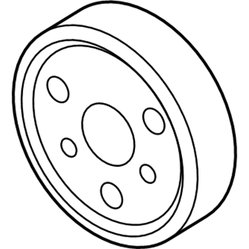 Ford HJ5Z-8509-A Pulley - Water Pump