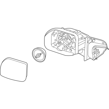 Ford NZ6Z-17682-H Mirror Assembly - Rear View Outer