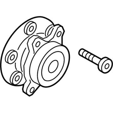 Lincoln K2GZ-1104-A Hub Assembly - Wheel