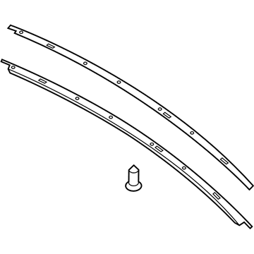 Ford FR3Z-6302564-D Retainer - Weatherstrip