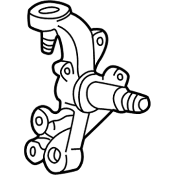 Ford 6F1Z-4A013-B Spindle
