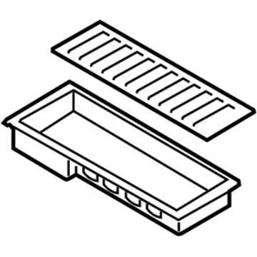 Ford FL3Z-19A090-AA Storage Box FL3Z-19A090-AA Ford Storage Box Illustration 1 of 1