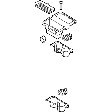 Ford FL3Z-1504567-DA Lower Panel FL3Z-1504567-DA Ford Lower Panel Illustration 1 of 1