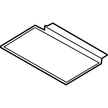 Ford FL3Z-15045G34-BB Mat, Rear FL3Z-15045G34-BB Ford Mat, Rear Illustration 1 of 1