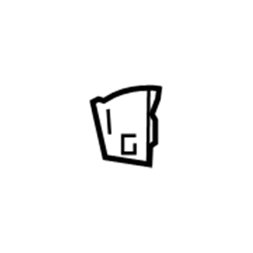Ford FL3Z-9906064-BB Striker, Driver Side FL3Z-9906064-BB Ford Striker, Driver Side Illustration 1 of 1