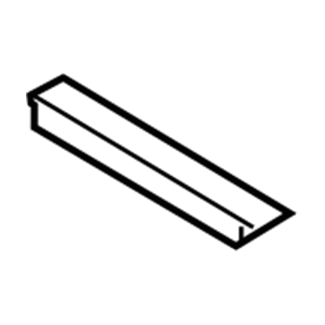 Ford FL3Z-15045G34-DA Front Panel Mat FL3Z-15045G34-DA Ford Front Panel Mat Illustration 1 of 1
