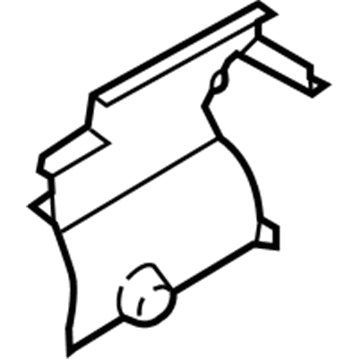 Ford CJ5Z-7861749-AC Cover - Seat Track