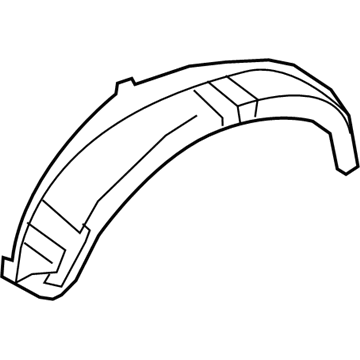 Ford 1L2Z-7827886-CA Panel And Wheelhouse - Quarter Inner