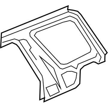 Ford 5L2Z-7827864-AA Panel Assembly - Rear Quarter