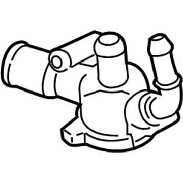Ford DS7Z-8A586-D Connection Water Outlet