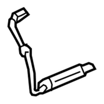 Ford DP5Z-18K891-A Ground Cable, Rear Driver Side DP5Z-18K891-A Ford Ground Cable, Rear Driver Side Illustration 1 of 1
