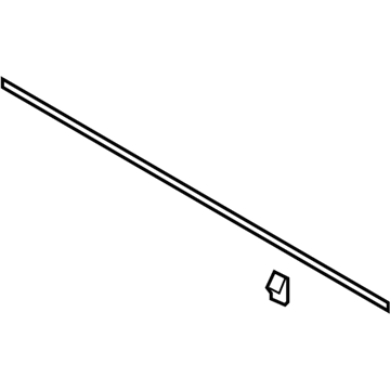 Ford JL1Z-4020758-A Weatherstrip - Door Lower