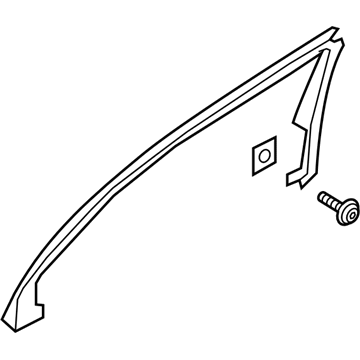 Lincoln GD9Z-5400014-AE Decal - Rear Door