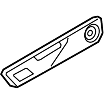 GD9Z-54275A36-CB Ford Applique, Passenger Side Illustration 1 of 1