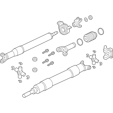 Ford PC3Z-4R602-AC Shaft Assembly - Drive