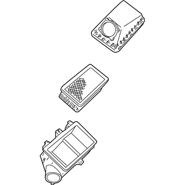 Lincoln 1W4Z-9600-AA Cleaner Assembly - Air