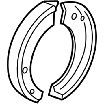 Ford BU2Z-2648-B Kit - Parking Brake Linings