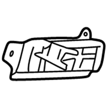 Ford 5L8Z-18B299-A Cover - Heater Blower