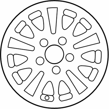 Ford 1L3Z-1007-AB Wheel Assembly