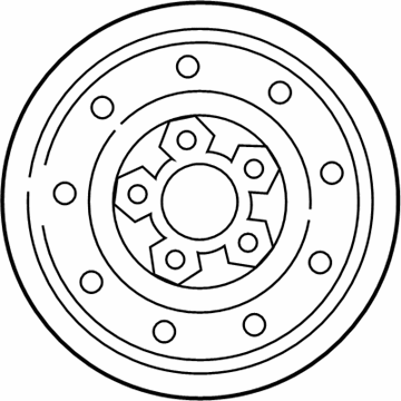 Ford 4L3Z-1015-FA Wheel Assembly