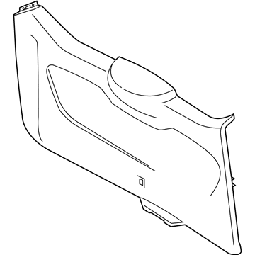 Ford DT1Z-1740704-AA Trim - Tailgate