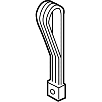 Ford 2T1Z-6143400-AA Handle - Luggage Compartment