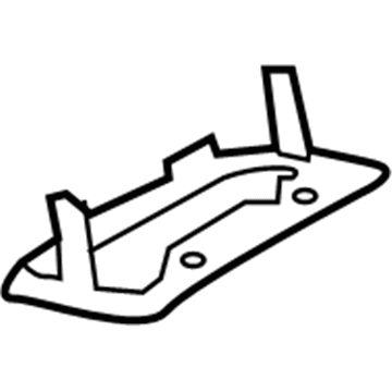 Ford AT4Z-9904082-B Plate - Mounting