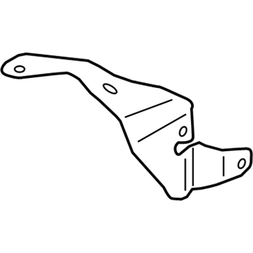 Ford DA8Z-5A204-A Bracket - Exhaust Pipe Mounting