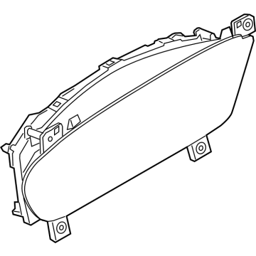 Ford PJ6Z-10849-A Instrument Cluster