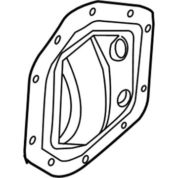 Lincoln 7E5Z-4033-A Cover - Rear Axle Housing