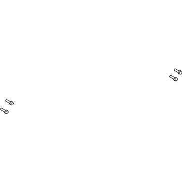 Ford -W713482-S439 Front Bracket Mount Bolt -W713482-S439 Ford Front Bracket Mount Bolt Illustration 1 of 1