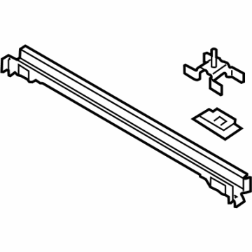 Ford FL3Z-16107A94-A Cross Member Assembly - Rear Seat