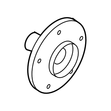 Ford 6L8Z-1109-AA Hub Assembly - Wheel