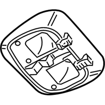 Mercury 3W7Z-13776-ADN Lamp Assembly - Interior