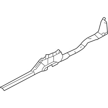 5G1Z-5413228-AAA Ford Scuff Plate, Passenger Side Illustration 1 of 1