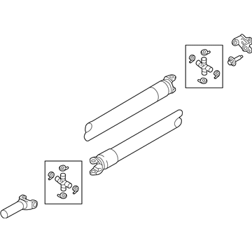 Ford BC3Z-4602-B Shaft Assembly - Drive