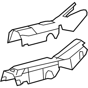 Ford 7S4Z-5411165-A Insulator - Tunnel
