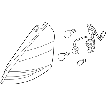 Ford BE8Z-13404-B Lamp Assembly - Rear