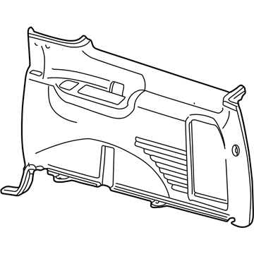 Ford 3C7Z-7831012-AAA Trim Assembly - Quarter