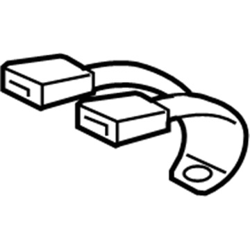 Ford 6L8Z-7860044-AAB Buckle Assembly - Seat Belt