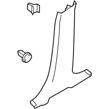 Ford CV6Z-5424346-BA Trim - B Pillar