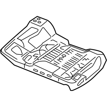 Mercury 8W7Z-5463101-A Frame And Spring - Front Seat Cushion