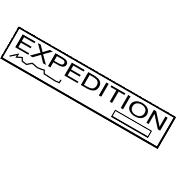 Ford 9L1Z-4042528-B Name Plate