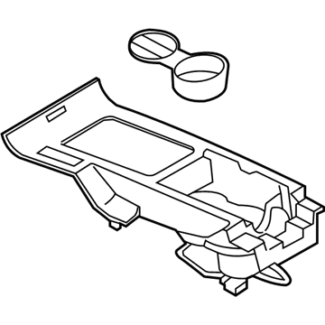 Ford CR3Z-6304567-AB Panel - Console