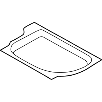 Ford 1W6Z-7645455-AAA Cover - Floor Pan