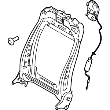 Ford PU5Z-7861019-A Frame Assembly - Seat